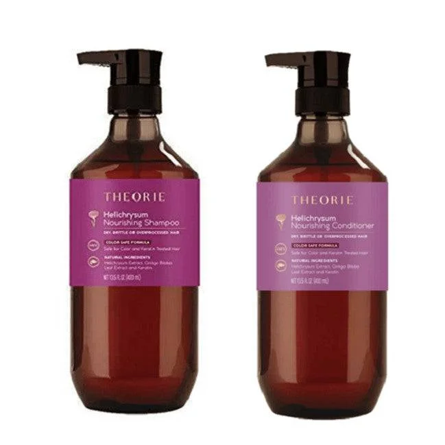 Theorie Helichrysum Nourishing Hair Shampoo & Conditioner 400 ml Duo