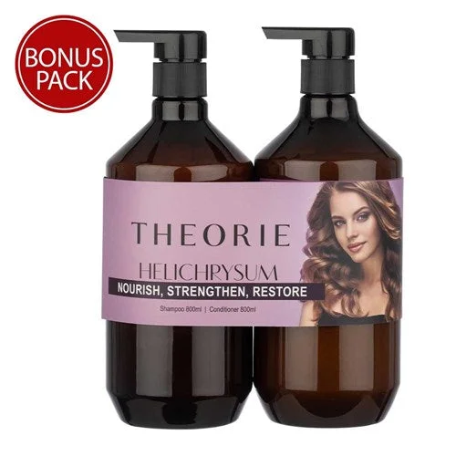 Theorie Helichrysum Nourishing Hair Shampoo & Conditioner 800 ml Duo