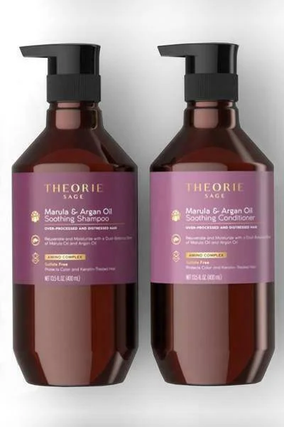 Theorie Marula and Argan Smoothing Shampoo and Conditioner 400 ml