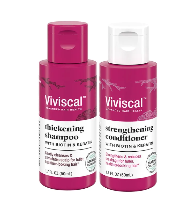 Viviscal Thickening Shampoo & Conditioner Collection - Travel Size (1.7 oz)